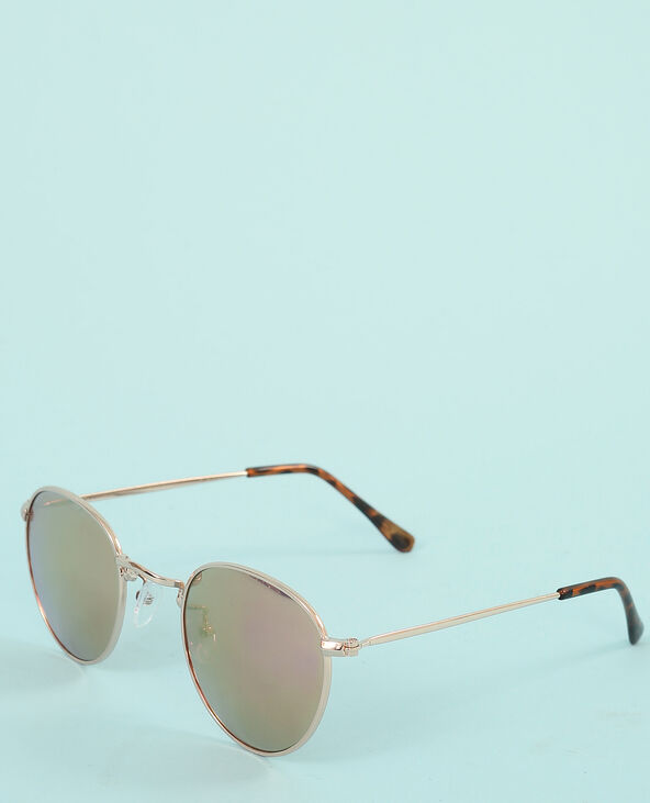 Lunettes clearance rondes roses