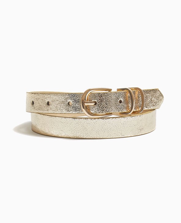 Ceinture dorée top