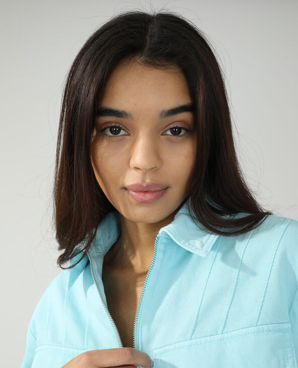 Veste en jean bleu - Pimkie