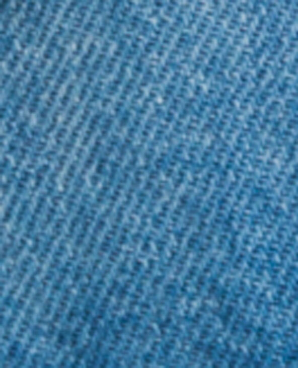 Veste en jean destroy bleu foncé - Pimkie