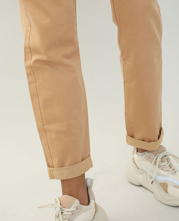 Pantalon chino camel - Pimkie