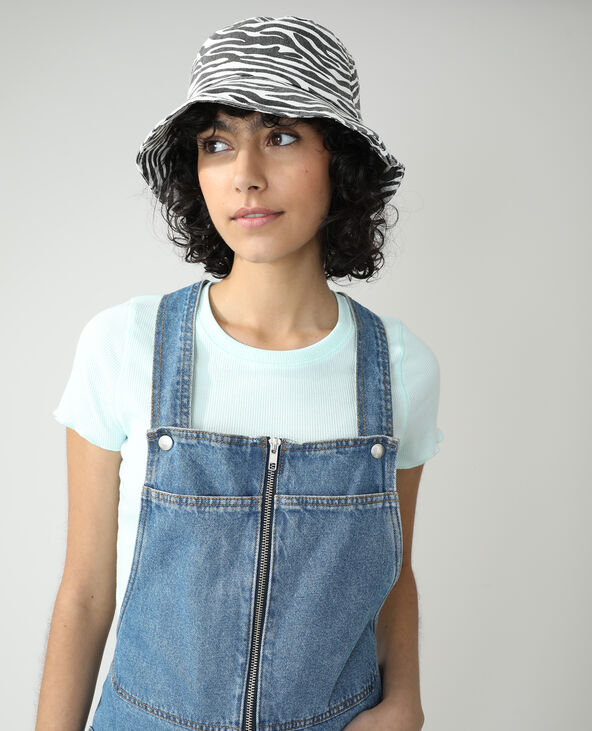 Robe salopette en jean