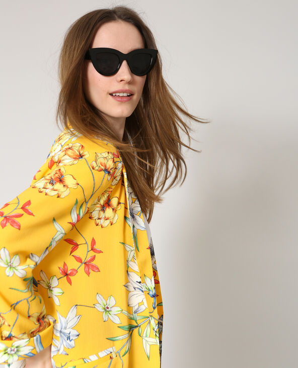 Blazer imprimé jaune - Pimkie