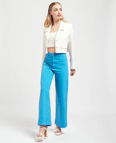Jean large uni bleu - Pimkie