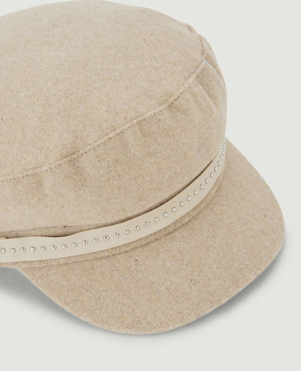 Casquette de marin cloutée écru - Pimkie