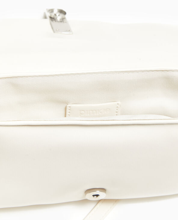 Sac pochette matelassé écru - Pimkie