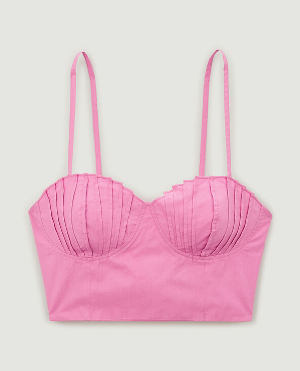 Brassière balconnet vieux rose - Pimkie