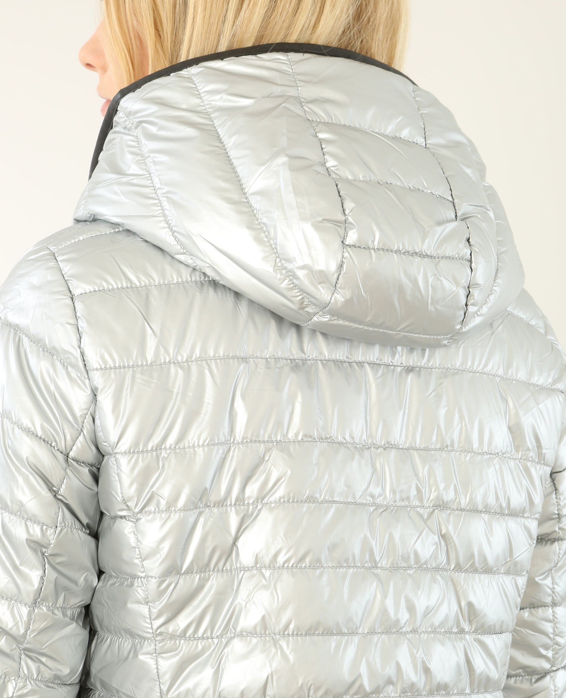 Doudoune réversible silver noir - 280096899A08 | Pimkie