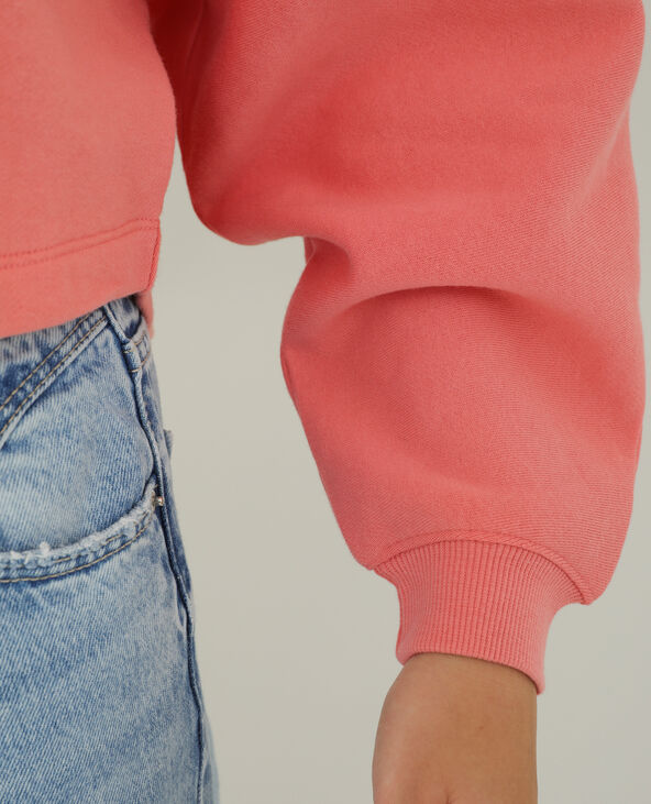 Sweat molleton rose clair - Pimkie