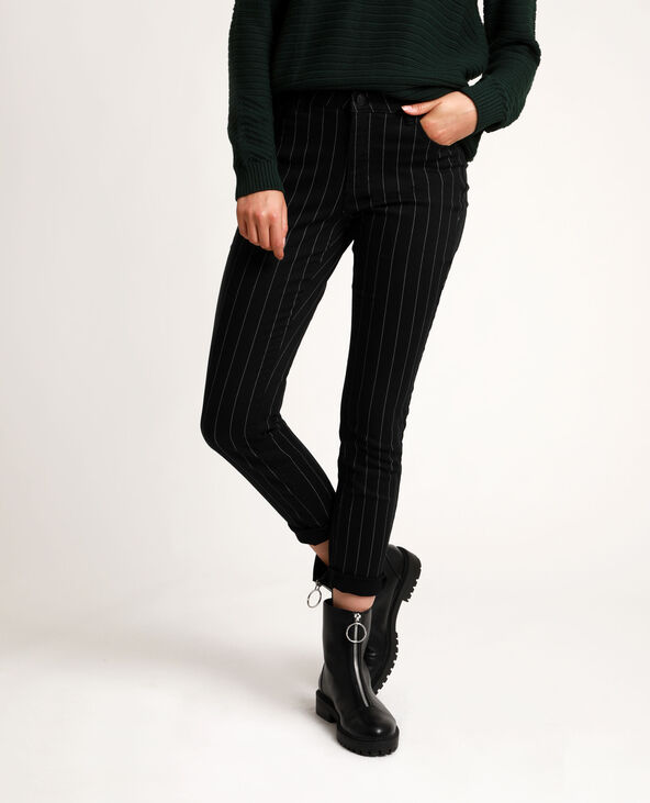 Pantalon skinny imprimé shop