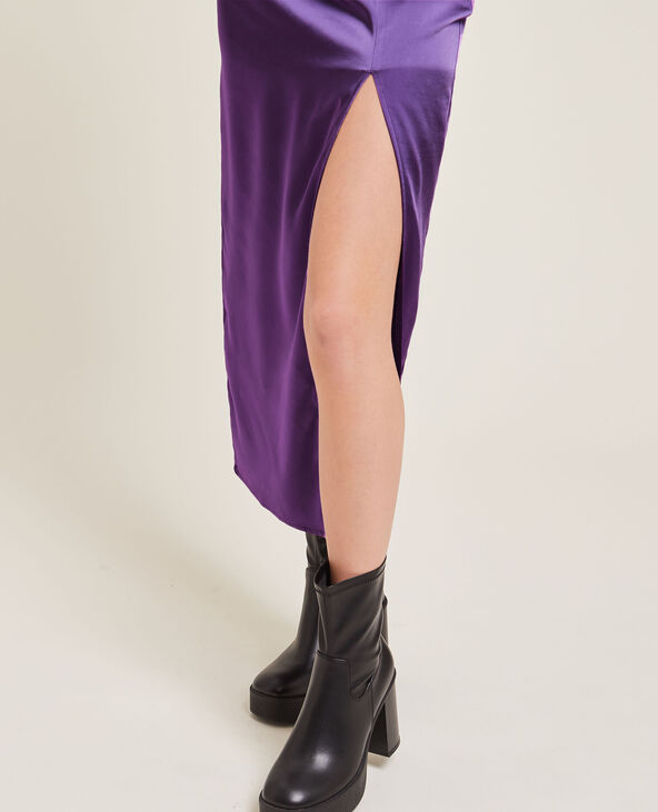 Jupe clearance longue mauve