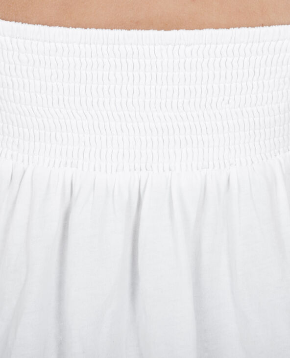 Top bustier blanc - Pimkie