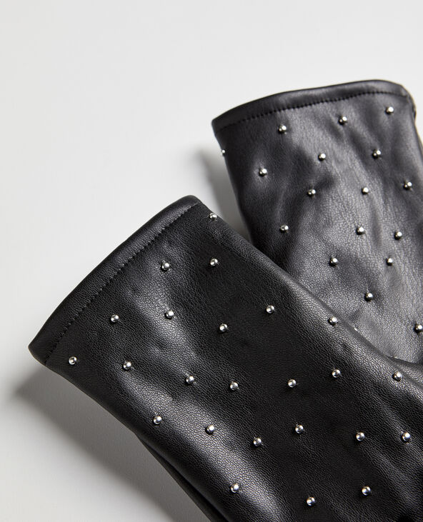 Gants cloutés noir - Pimkie