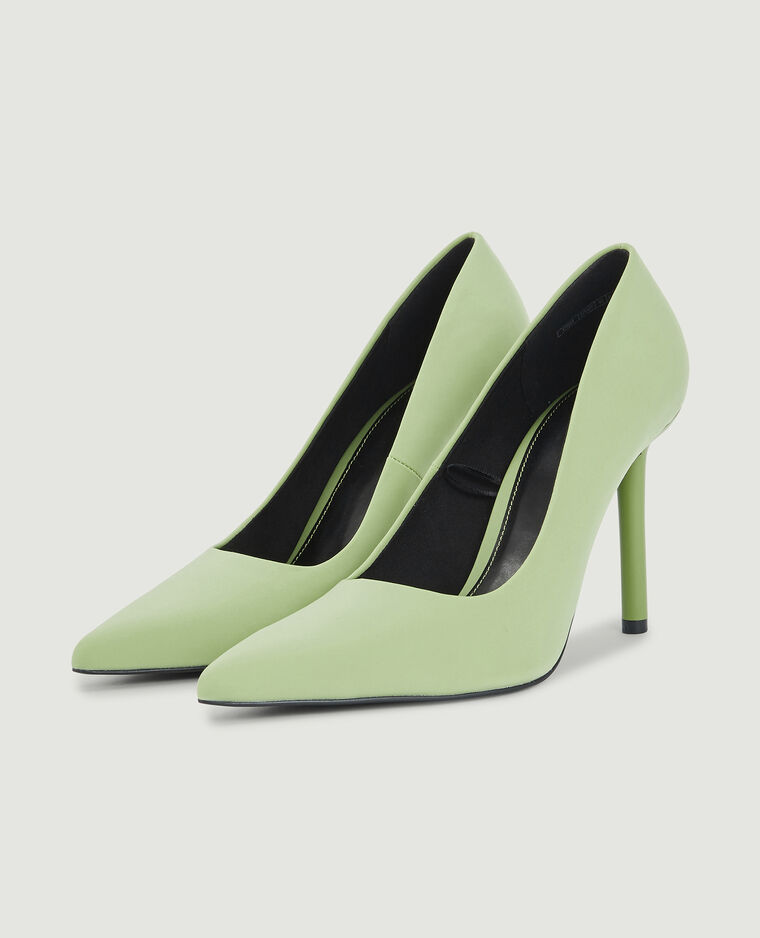 Escarpins bout pointu vert - Pimkie