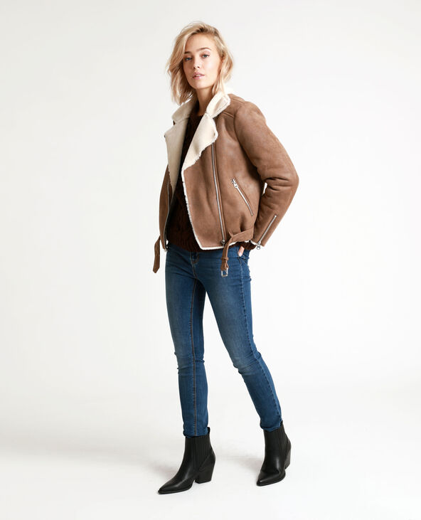 Veste style perfecto doublée outlet