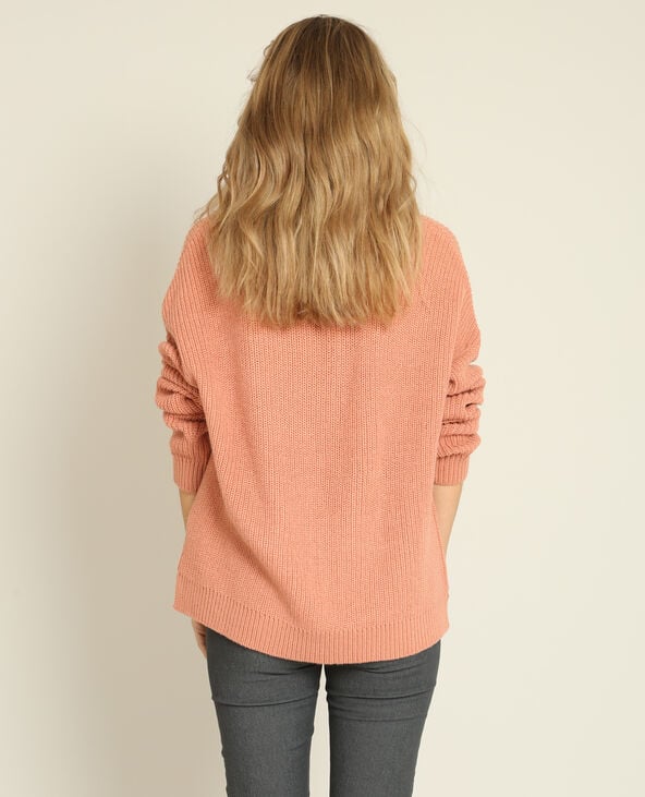 Pull basique vieux rose - Pimkie