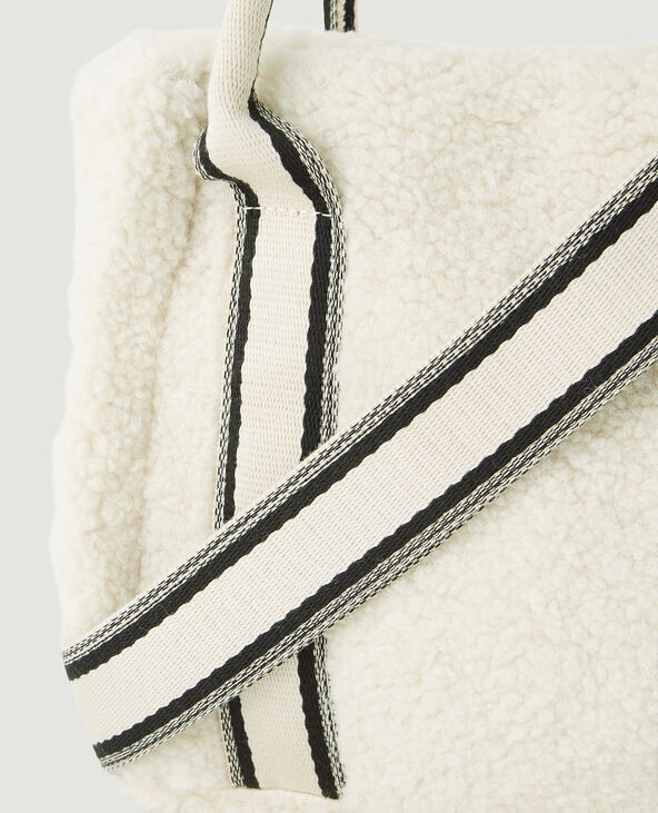 Sac en sherpa écru - Pimkie