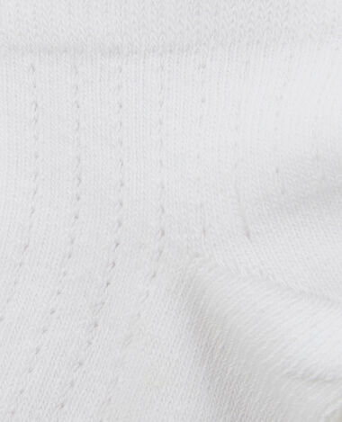 Paire de chaussettes en maille fantaisie ajourée blanc - Pimkie