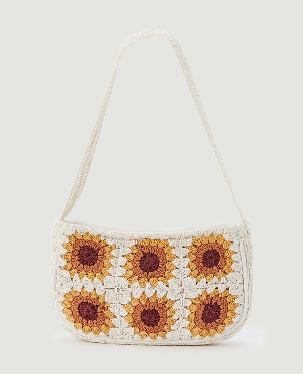 Sac en crochet blanc - Pimkie