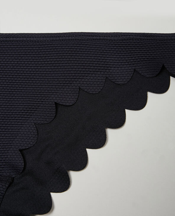 Bas de maillot de bain pétales noir - Pimkie