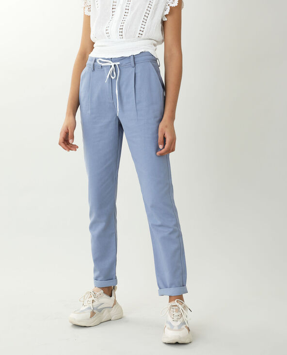 Pantalon chino bleu foncé - Pimkie