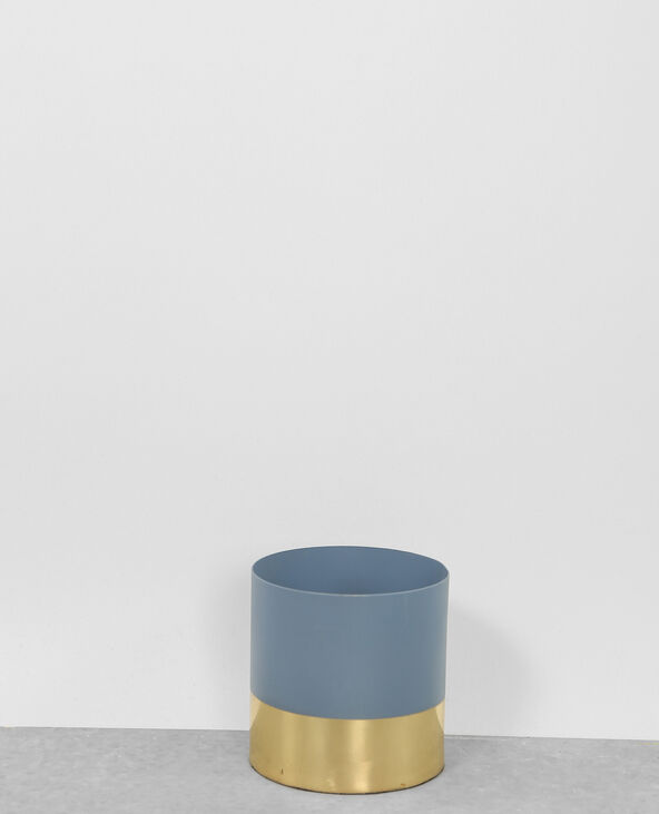 Petit vase mordoré bleu - Pimkie