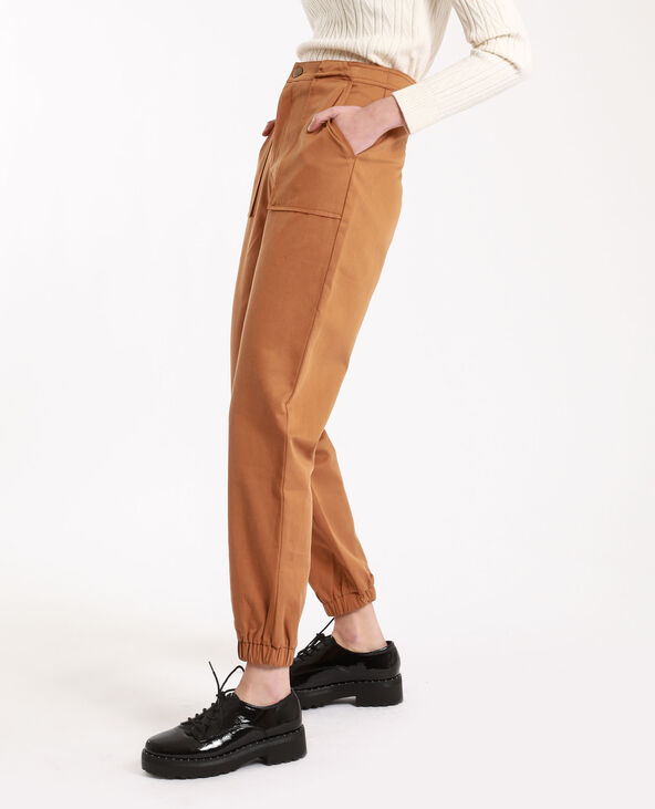 Pantalon cargo camel - Pimkie