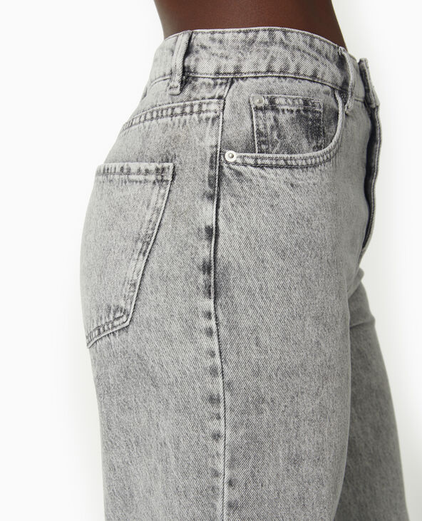 Jean wide loose gris clair - Pimkie