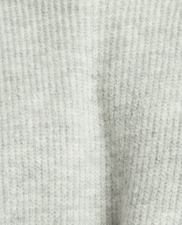 Robe-pull sans manches col roulé blanc - Pimkie