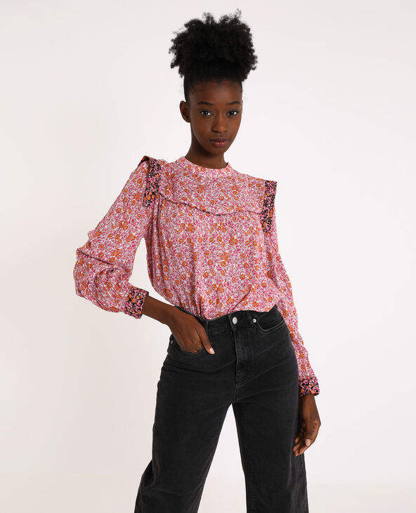 Blouse fleurie