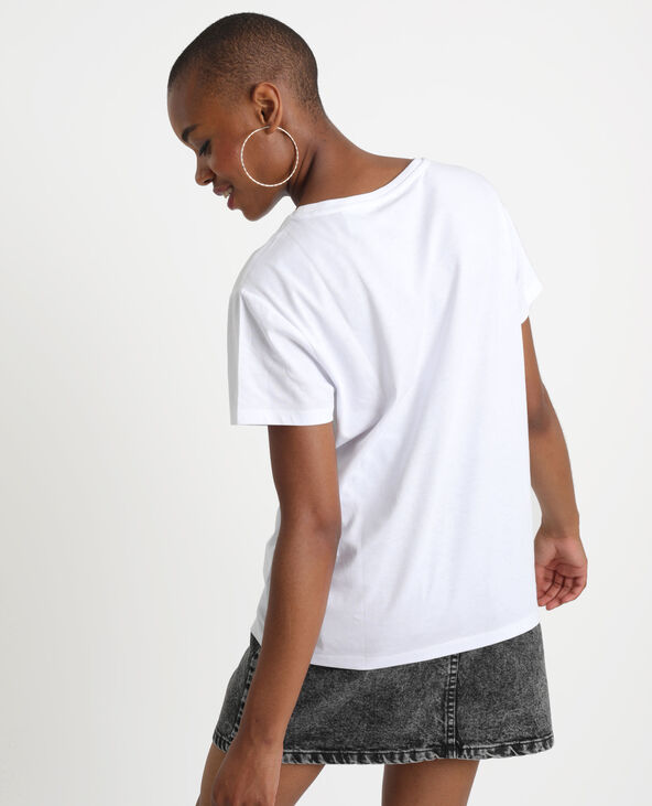 T-shirt Wonder Woman blanc - Pimkie