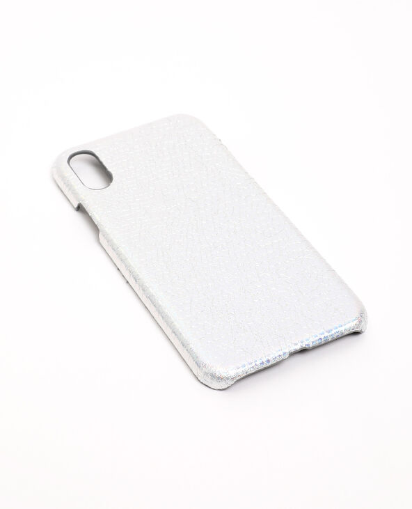 Coque iPhone XR/11 argenté - Pimkie
