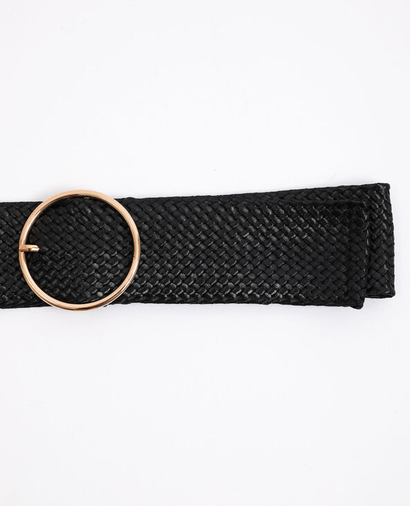 Ceinture large noir - Pimkie