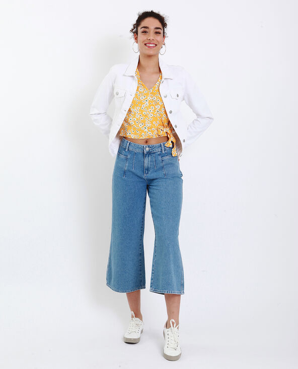 Veste en jean écru - Pimkie