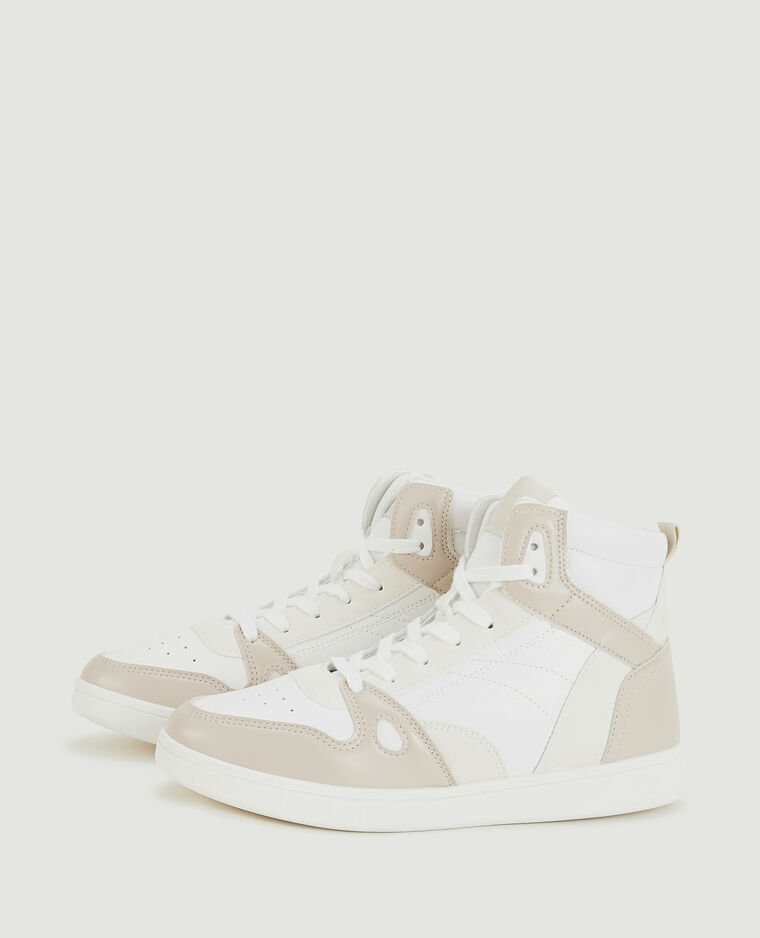 Sneakers montantes blanc - Pimkie