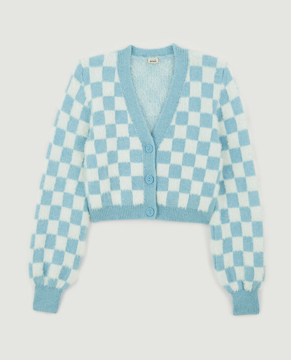 Gilet court bleu - Pimkie