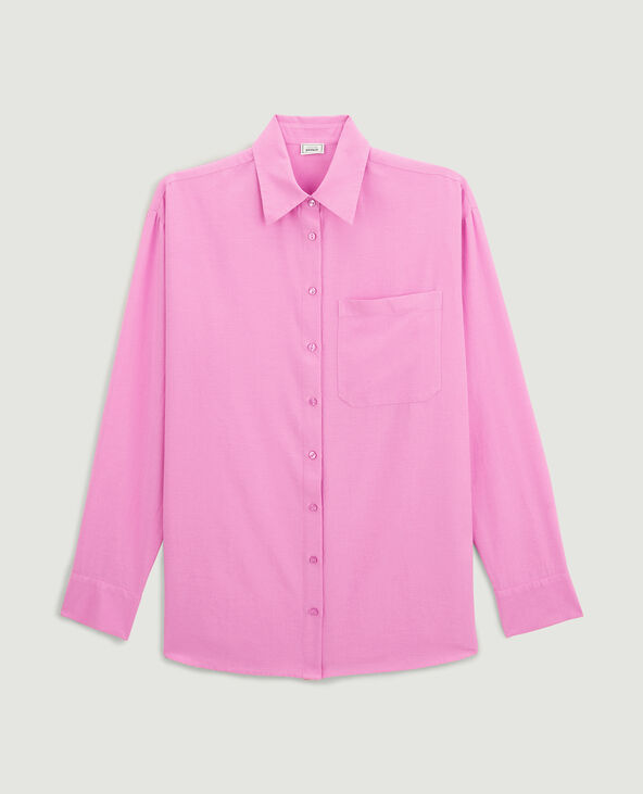 Chemise oversize rose - Pimkie