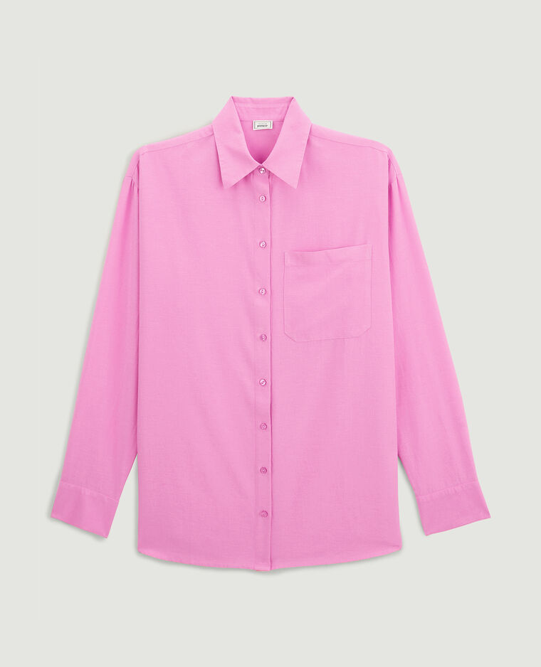 Chemise oversize rose - Pimkie