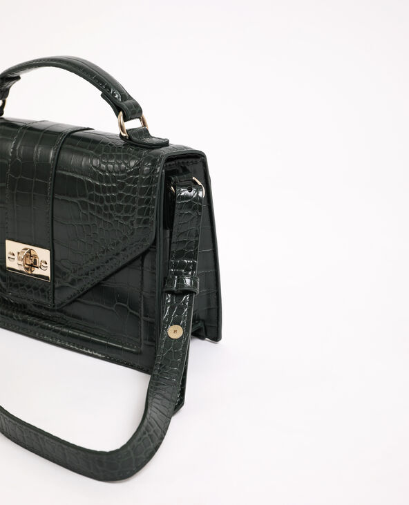 Sac boxy valisette vert de gris - Pimkie