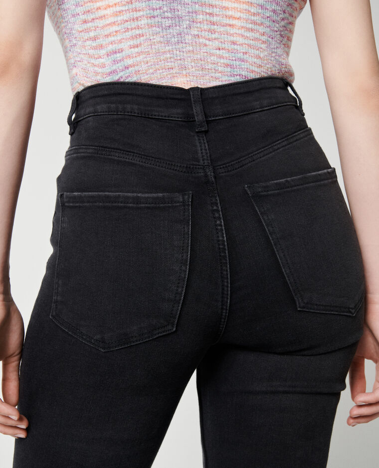 Jean skinny taille haute noir - Pimkie