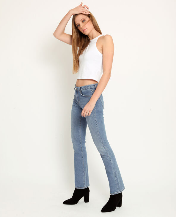Cropped top uni blanc - Pimkie