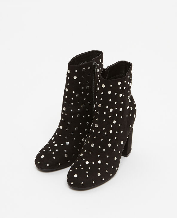 Boots à clous noir - Pimkie