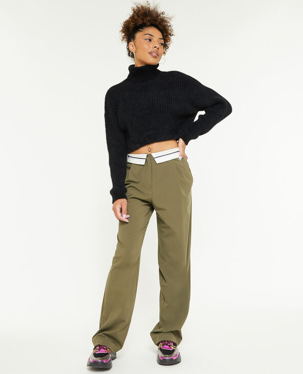 Pantalon sales à ceinture