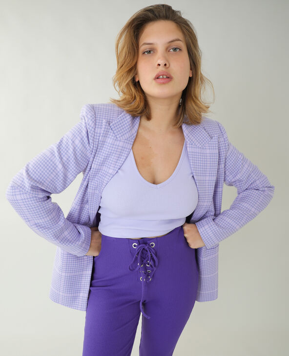 Veste pied best sale de poule pimkie