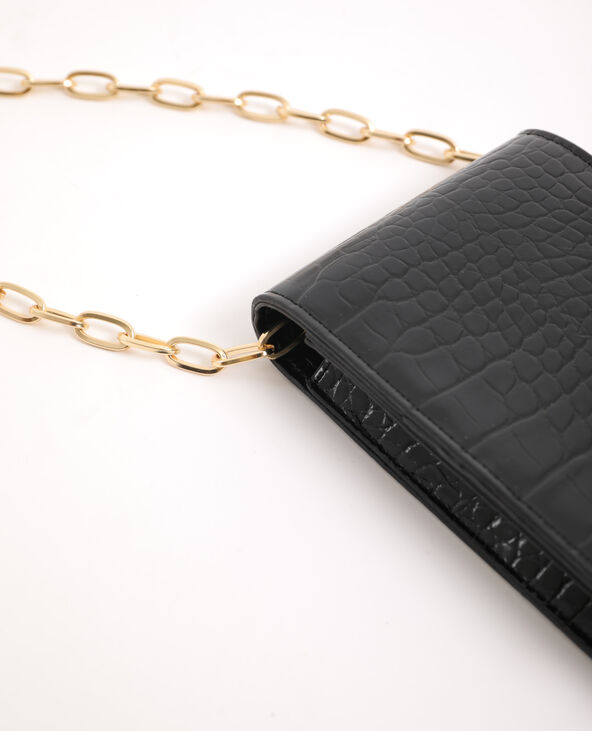 Pochette pour smartphone avec bandoulière noir - Pimkie