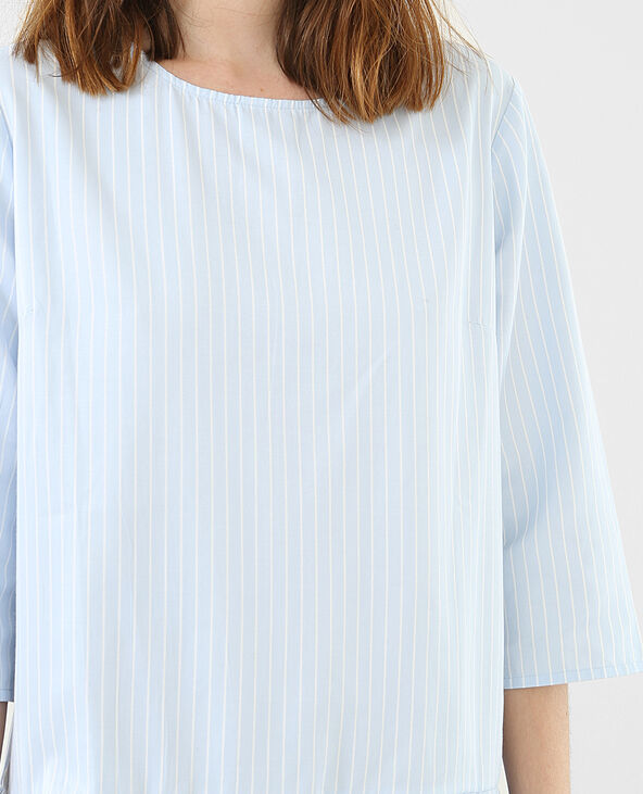 Robe fines rayures bleu - Pimkie