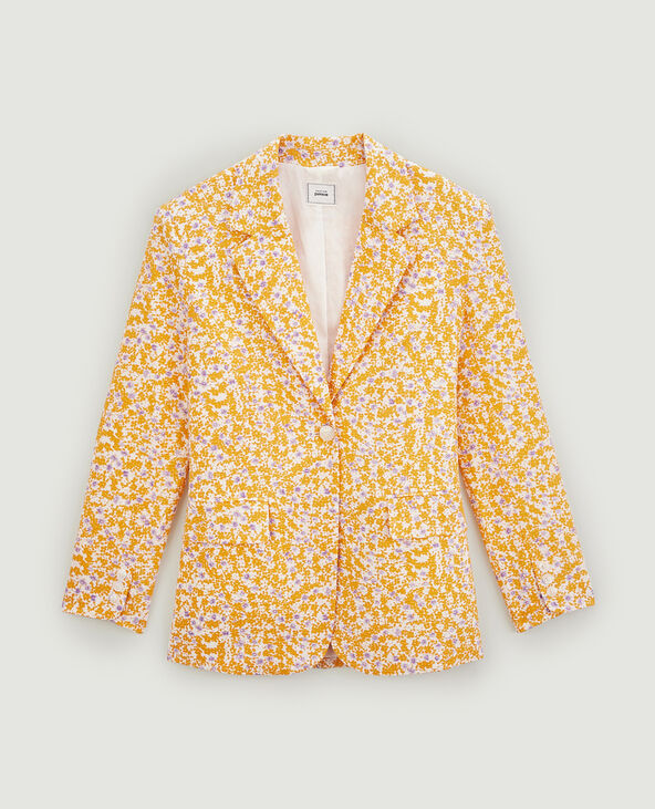 Veste oversize tissu gaufre