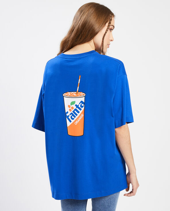 T-shirt oversize FANTA bleu électrique - Pimkie