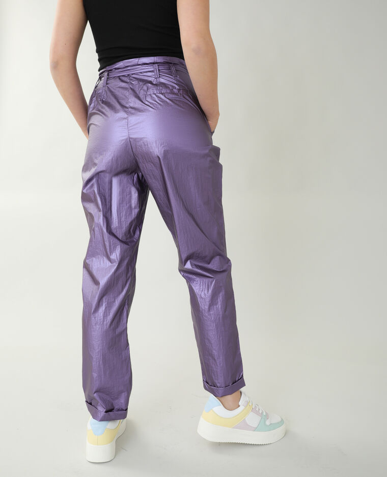 Pantalon irisé lilas - Pimkie