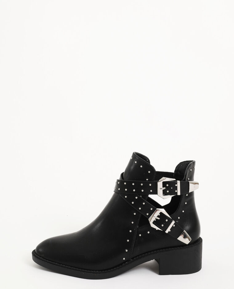 boots marron talon
